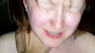 Ugly Wife Squirts And Takes Anal